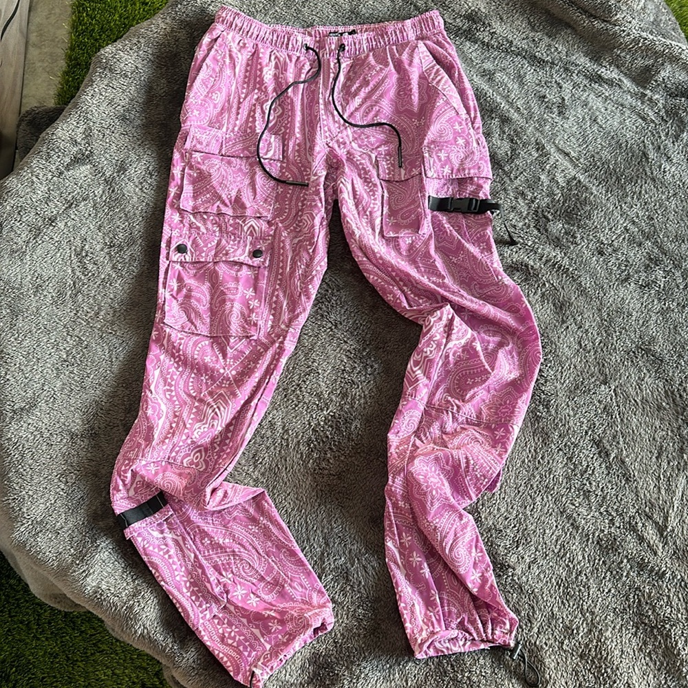 American stitch parachute pants size L